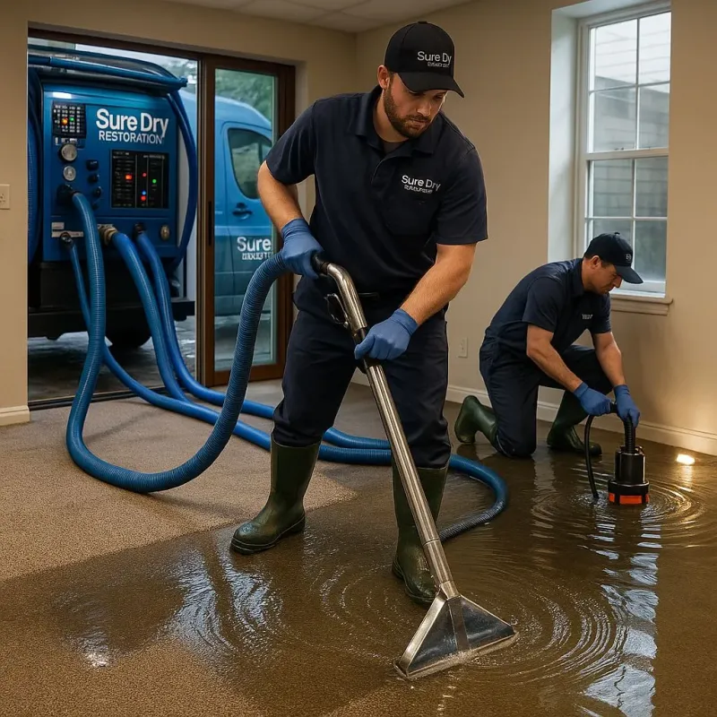 Water Extraction and Removal process in Orleans County, VT